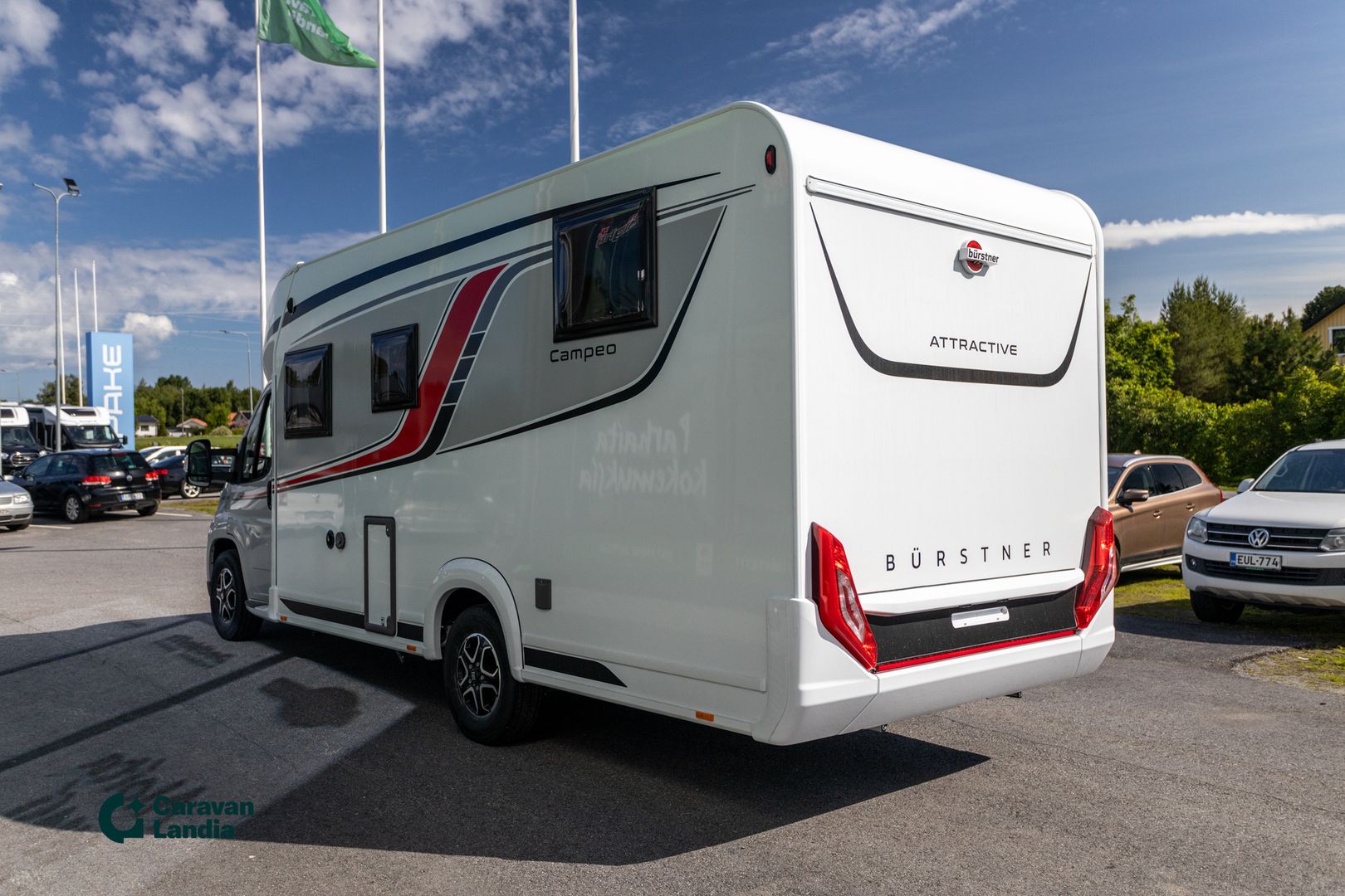 Burstner Campeo TD T/IT 736 2.2 MJET 140 hv ** ALENSIMME HINTAA 10.000€, HETI TOIMITUKSEEN, AUTOMAATTI, TALVIPAKETTI, SAAREKEVUODE**, kuva 3