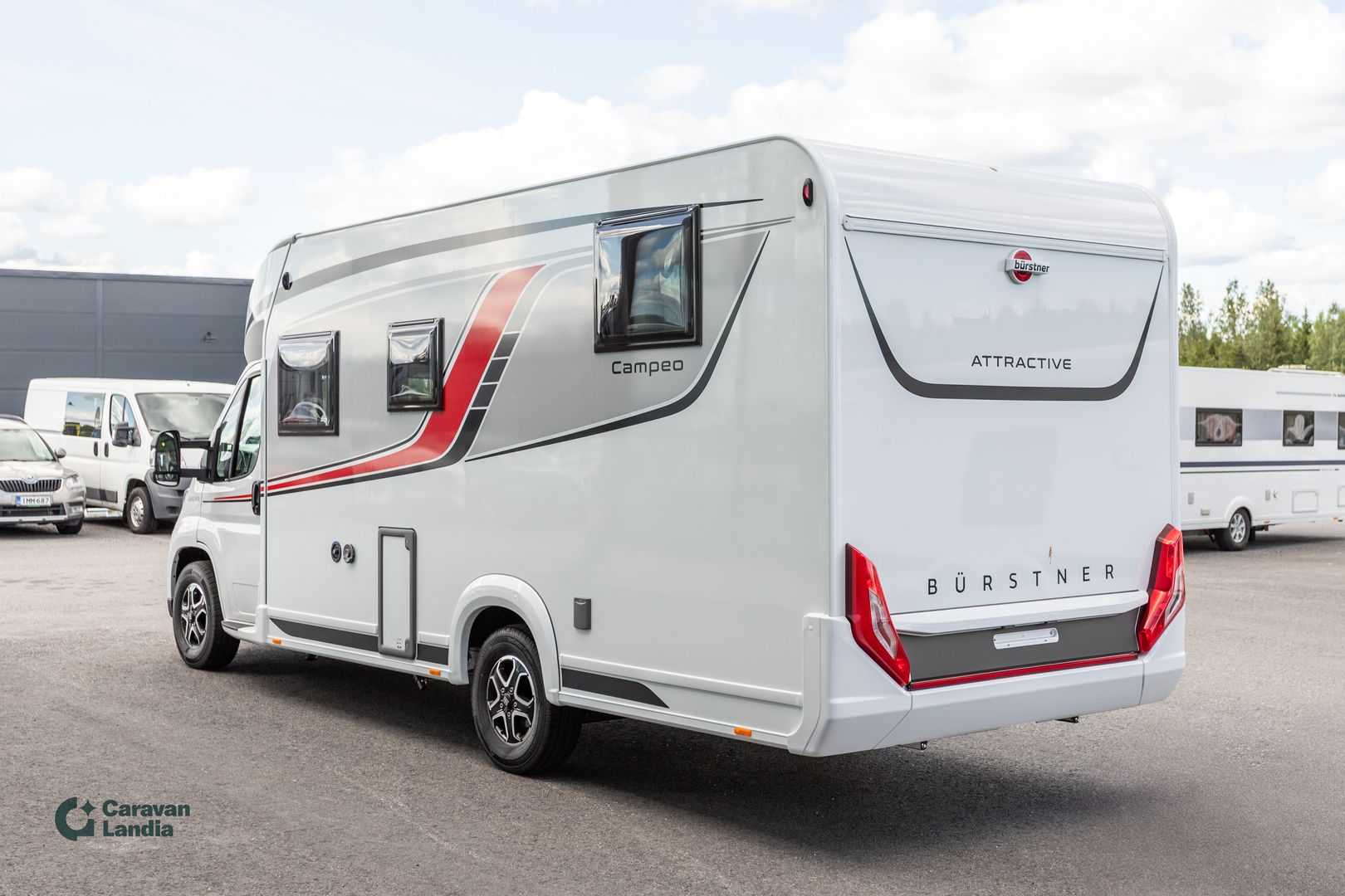 Burstner Campeo TD T/IT 736 140hv **HINTAA LASKETTU 10.000€, HETI TOIMITUKSEEN, DIESEL-TRUMA, SAAREKEVUODE, LASKUVUODE**, kuva 3