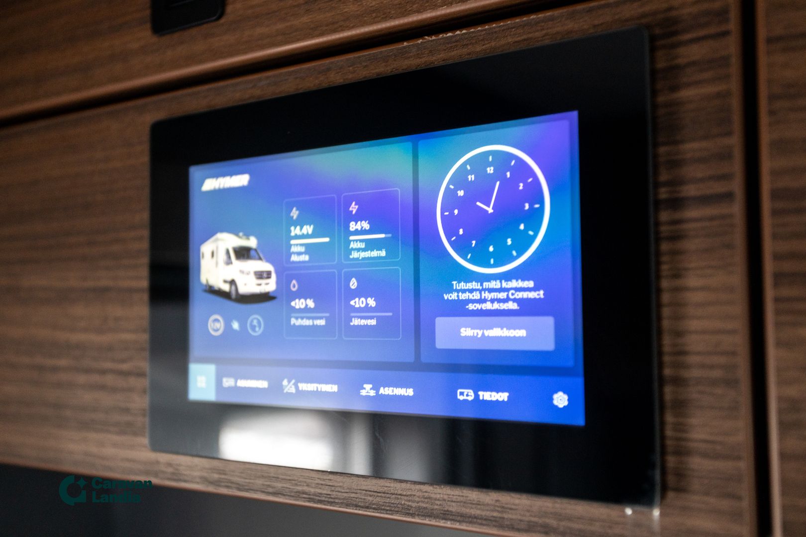 Hymer B-ModernComfort T 680 417 CDI 170 hv ** HETI TOIMITUKSEEN, ALDE-TALVIPAKETTI, ERILLISVUODE, HUBBET-VUODE **, kuva 33