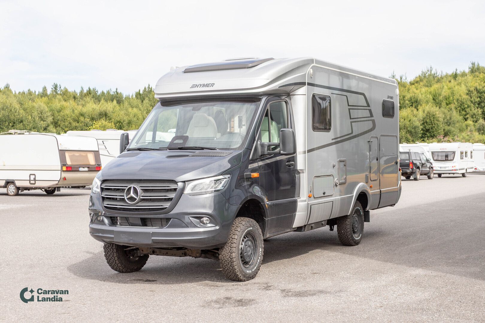 Hymer ML-T 580 419 CDI 190hv ** HETI TOIMTUKSEEN, AUTOMAATTI, ERILLISVUOTEET, NELIVETO **, kuva 5