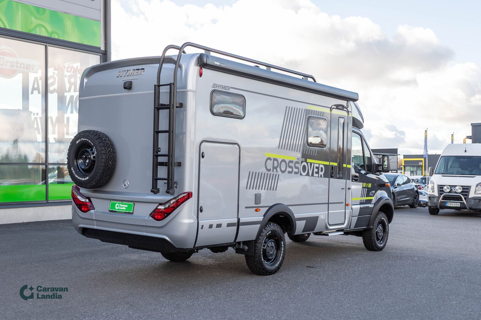 Hymer ML-T 570 Cross Over 419 CDI 190 hv **HETI TOIMITUKSEEN, ERILLISVUOTEET, NELIVETO**, kuva 3