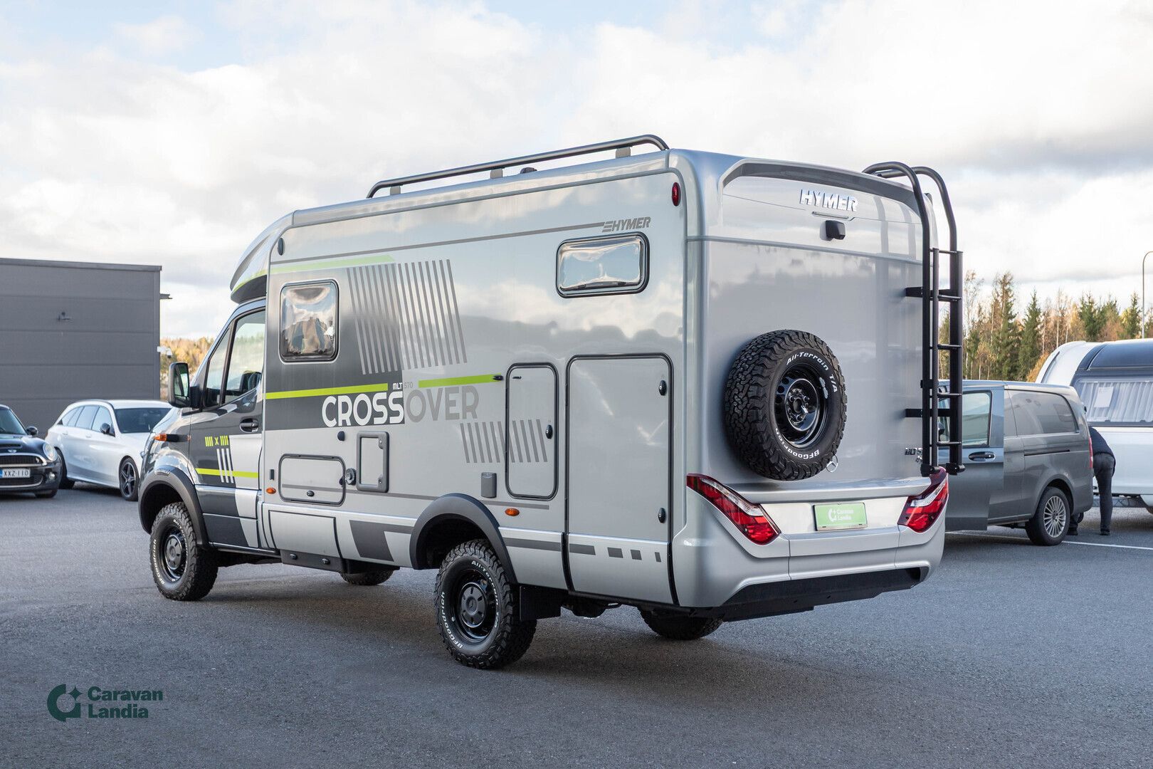 Hymer ML-T 570 Cross Over 419 CDI 190 hv **HETI TOIMITUKSEEN, ERILLISVUOTEET, NELIVETO**, kuva 4