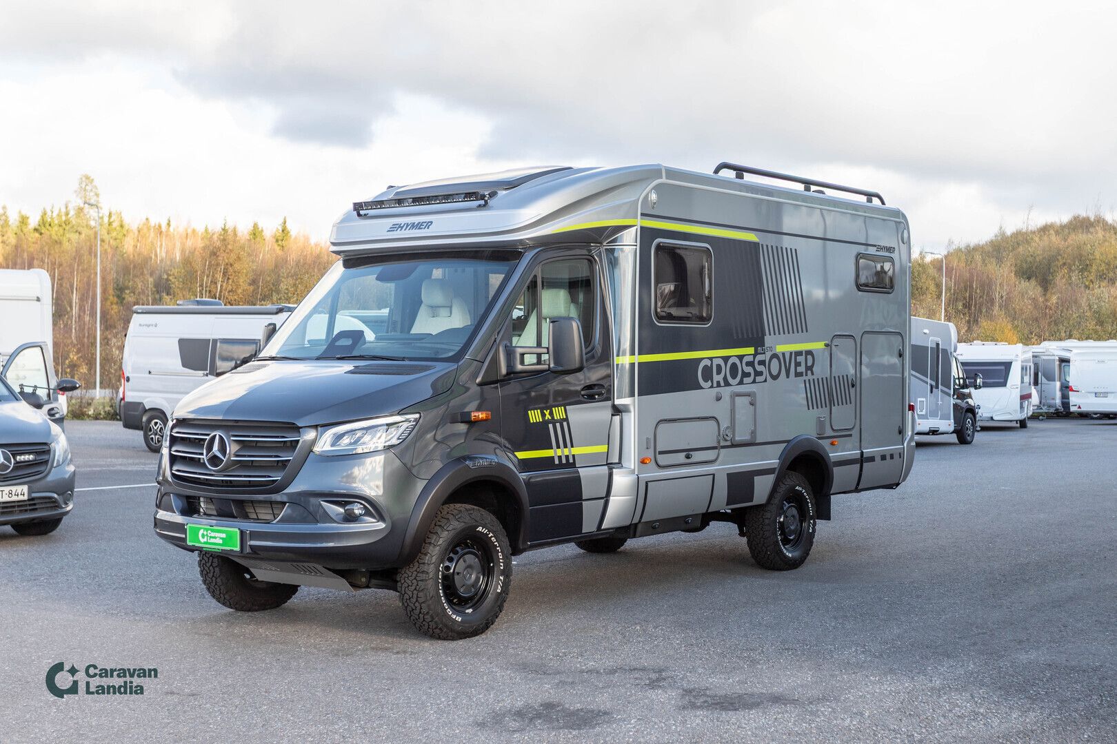 Hymer ML-T 570 Cross Over 419 CDI 190 hv **HETI TOIMITUKSEEN, ERILLISVUOTEET, NELIVETO**, kuva 5