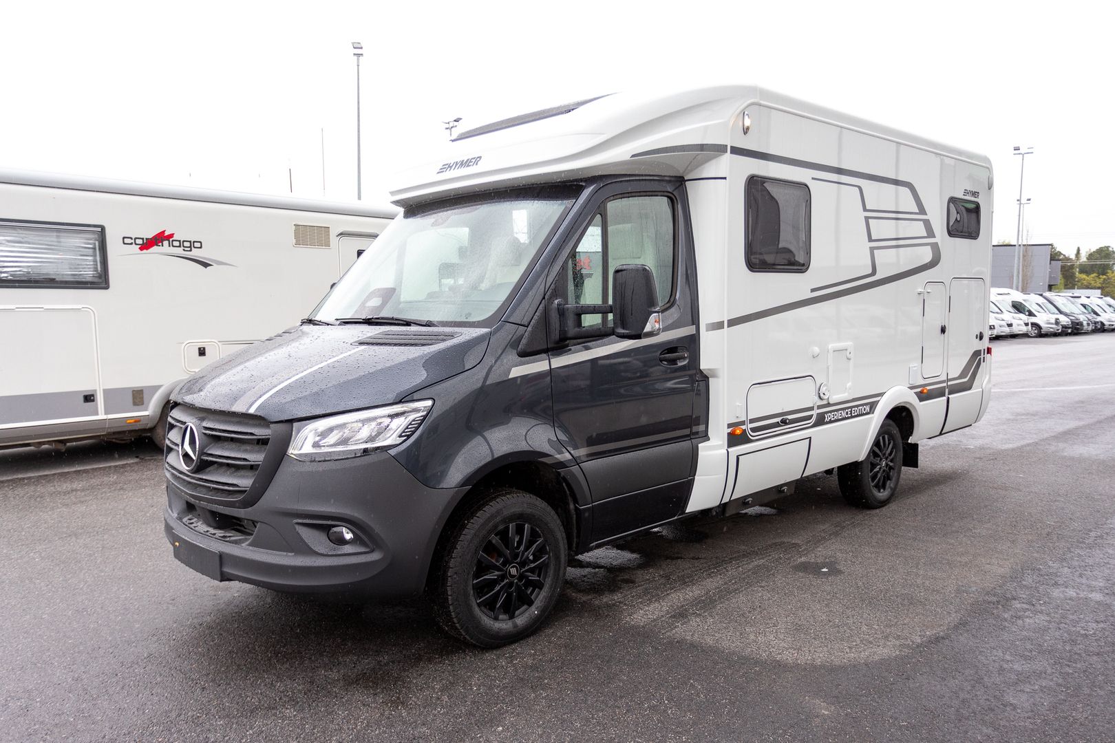 Hymer ML-T 570 Xperience 417 CDI 170 hv ** JUURI SAAPUNUT, HUIPPUVARUSTELU, ERILLISVUOTEET, TRUMA-DIESEL, TALVIPAKETTI **, kuva 4
