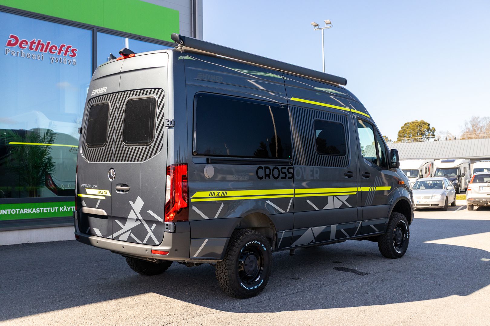 Hymer Grand Canyon S 600 CROSS OVER 419 CDI 190HV ** HETI TOIMITUKSEEN, HUIPPUVARUSTELTU, NELIVETO **, kuva 3