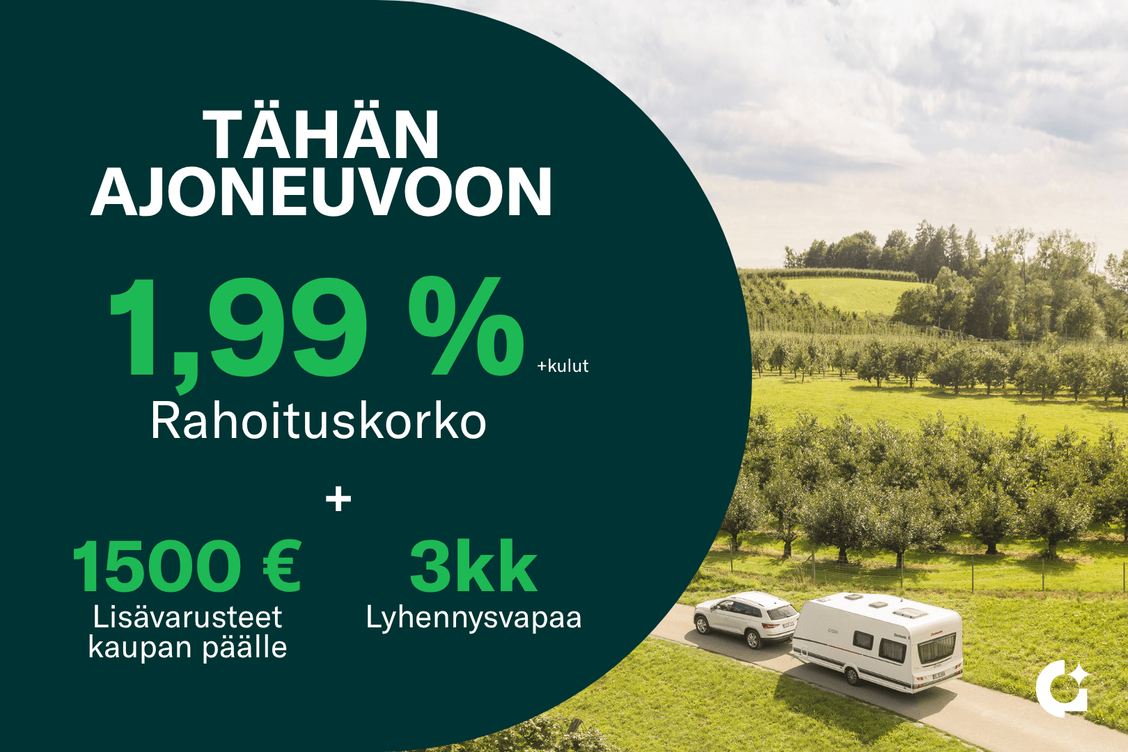 Dethleffs C'go 475 EL ** HETI TOIMITUKSEEN, TRUMA, ERILLISVUOTEET, ISO PÖYTÄRYHMÄ **, kuva 2