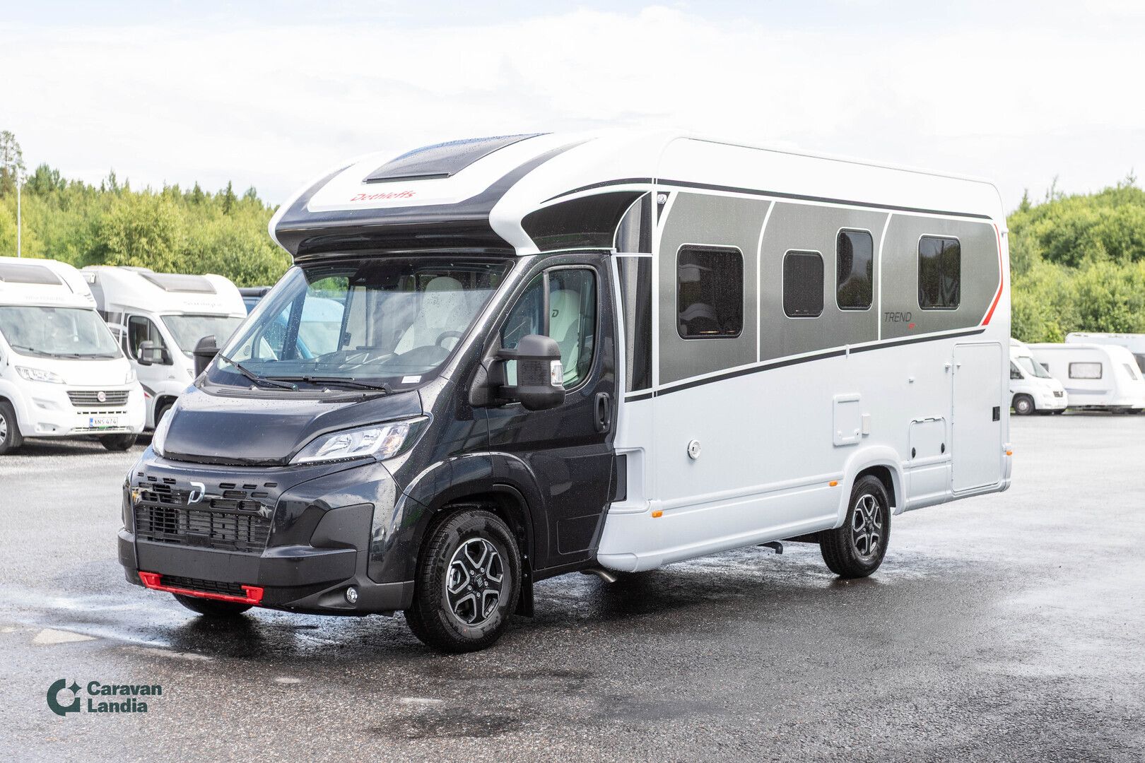 Dethleffs Trend Active T7057 DBL 2.2 Mjet 140hv ** HETI TOIMITUKSEEN, AUTOMAATTI, ALDE, SAAREKEVUODE **, kuva 5