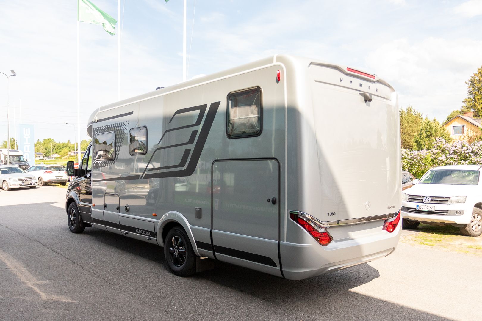 Hymer B-Masterline T 780 Blackline 417 CDI 170hv ** HUIPPU VARUSTELTU, TALVIPAKETTI, ERILLISVUOTEET, ALDE **, kuva 4