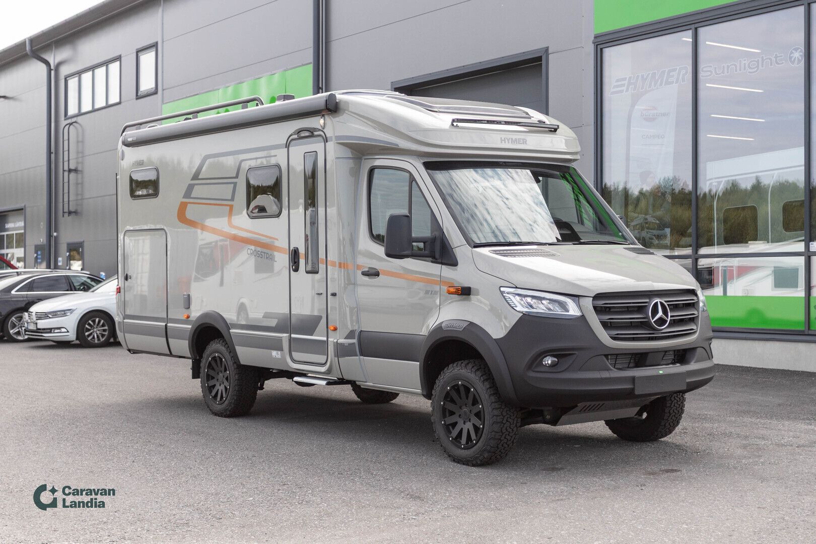 Hymer ML-T 580 CrossTrail 419 CDI 190hv ** HETI TOIMITUKSEEN, TALVIPAKETTI, NELIVETO, ERILLISVUOTEET, TRUMA DIESEL **, kuva 1