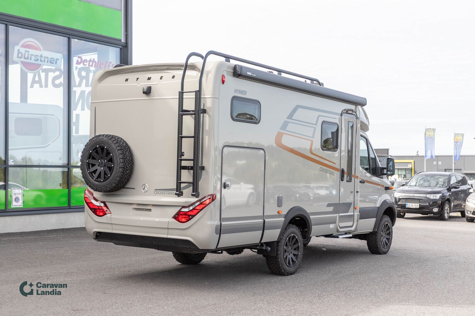 Hymer ML-T 580 CrossTrail 419 CDI 190hv ** HETI TOIMITUKSEEN, TALVIPAKETTI, NELIVETO, ERILLISVUOTEET, TRUMA DIESEL **, kuva 3