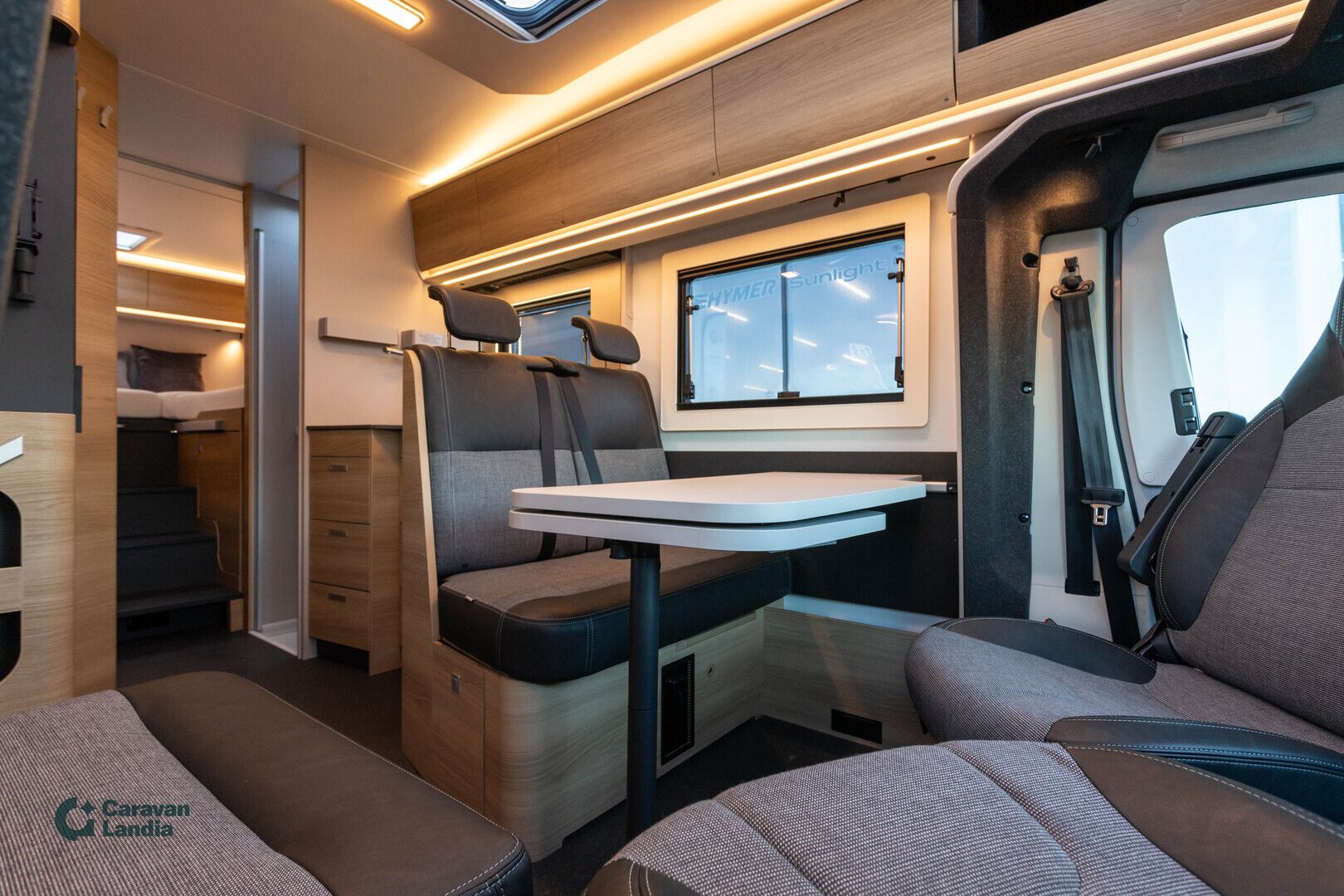 Adria Coral Select 670 SL 2,2 MJET 140hv ** HETI TOIMITUKSEEN, UUTUUSMALLI, ERILLISVUOTEET, TRUMA-DIESEL **, kuva 9