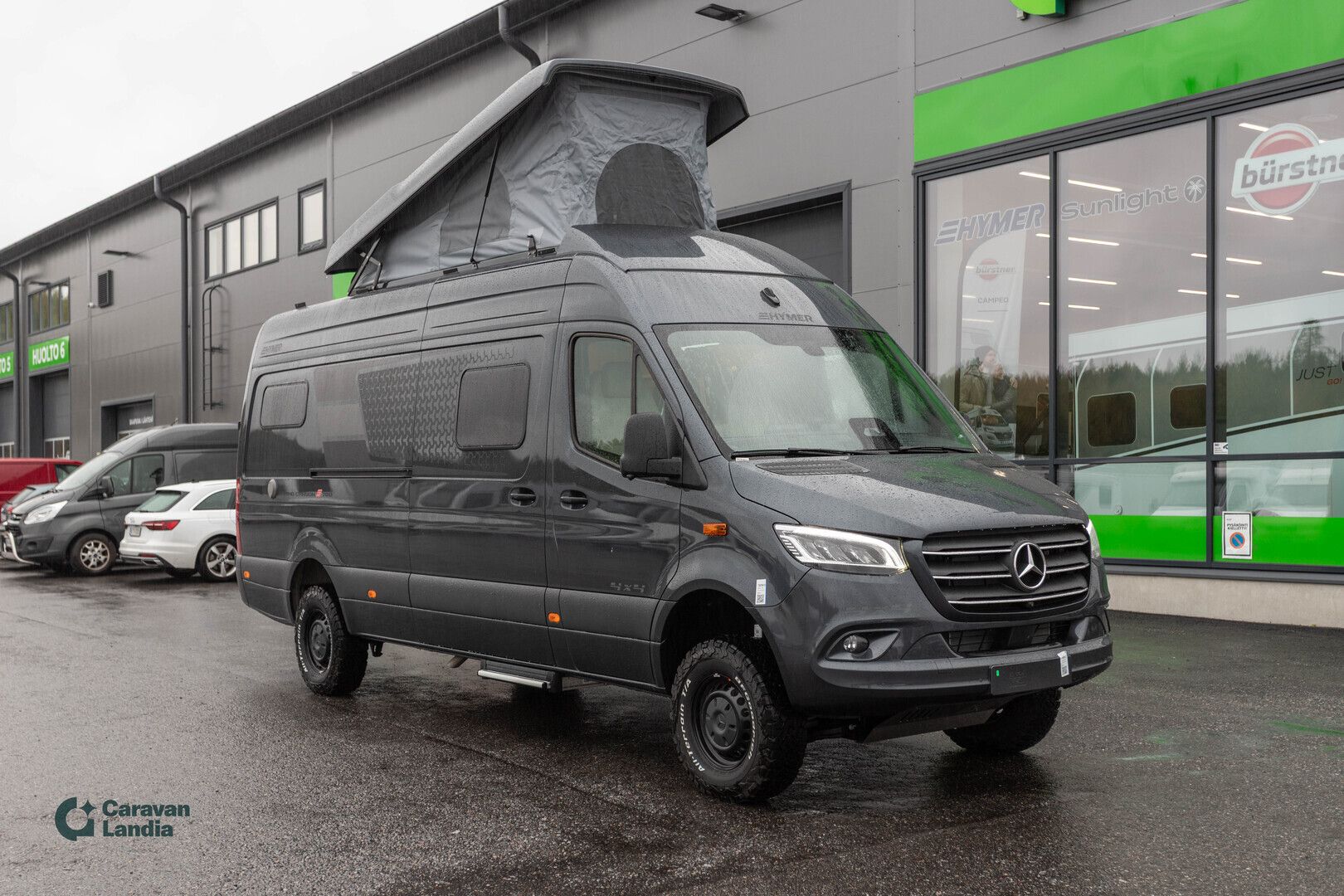Hymer Grand Canyon S 700 419 CDI 190hv ** HETI TOIMITUKSEEN, HUIPPUVARUSTELTU, TALVIPAKETTI, NELIVETO **, kuva 2