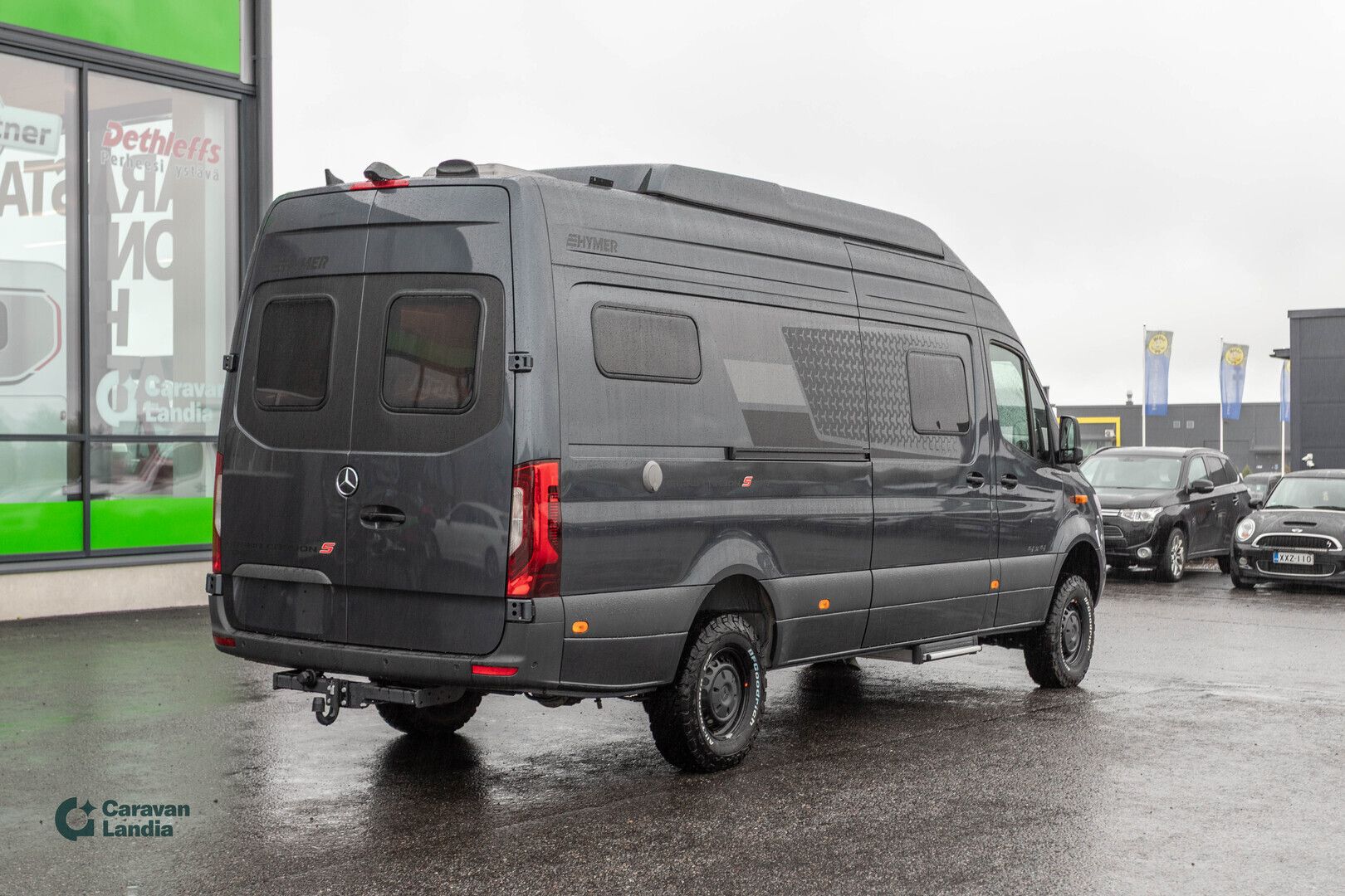Hymer Grand Canyon S 700 419 CDI 190hv ** HETI TOIMITUKSEEN, HUIPPUVARUSTELTU, TALVIPAKETTI, NELIVETO **, kuva 3