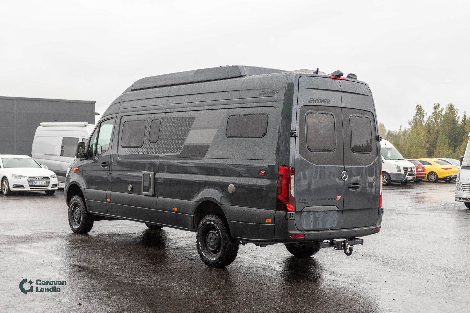 Hymer Grand Canyon S 700 419 CDI 190hv ** HETI TOIMITUKSEEN, HUIPPUVARUSTELTU, TALVIPAKETTI, NELIVETO **, kuva 4