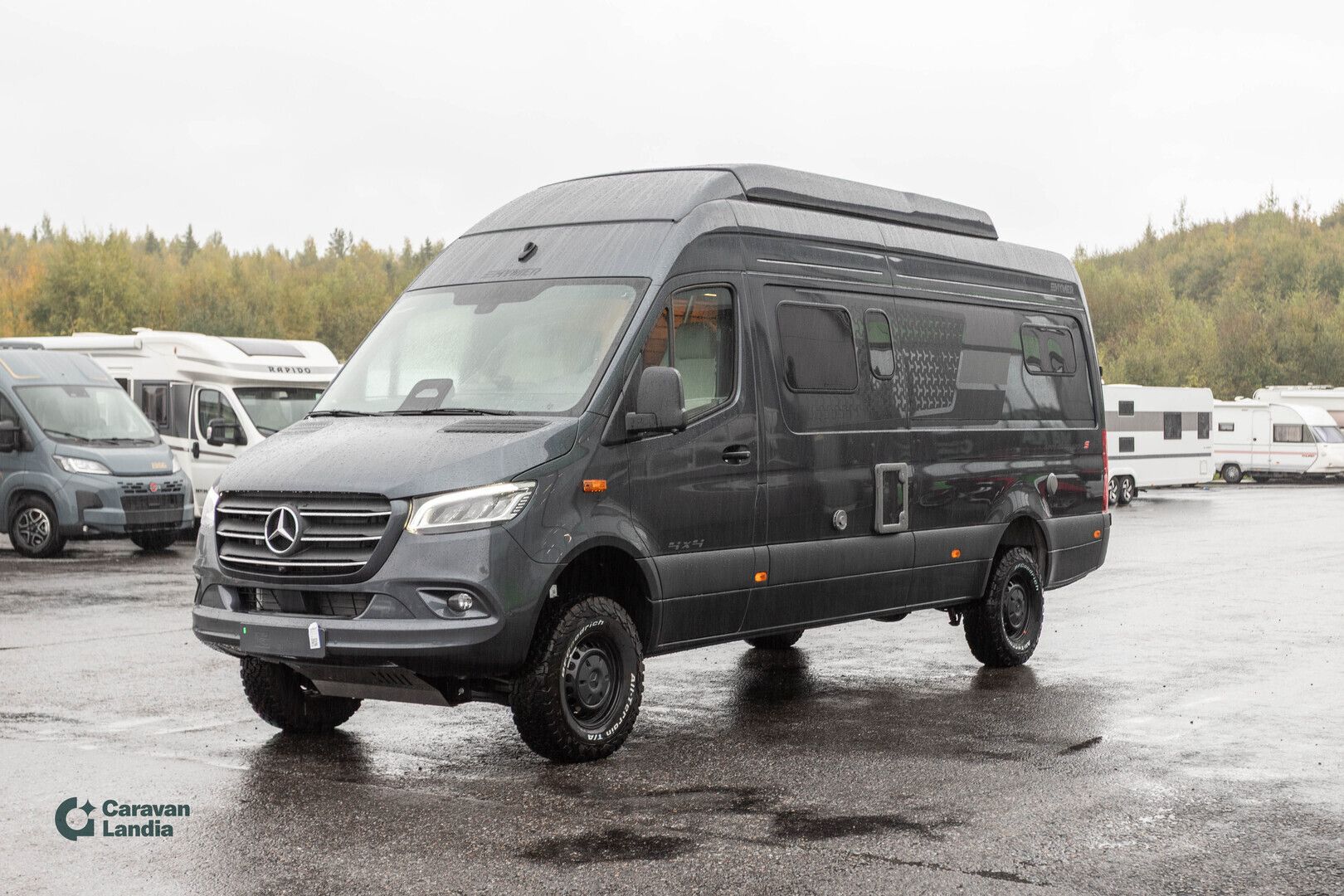 Hymer Grand Canyon S 700 419 CDI 190hv ** HETI TOIMITUKSEEN, HUIPPUVARUSTELTU, TALVIPAKETTI, NELIVETO **, kuva 5