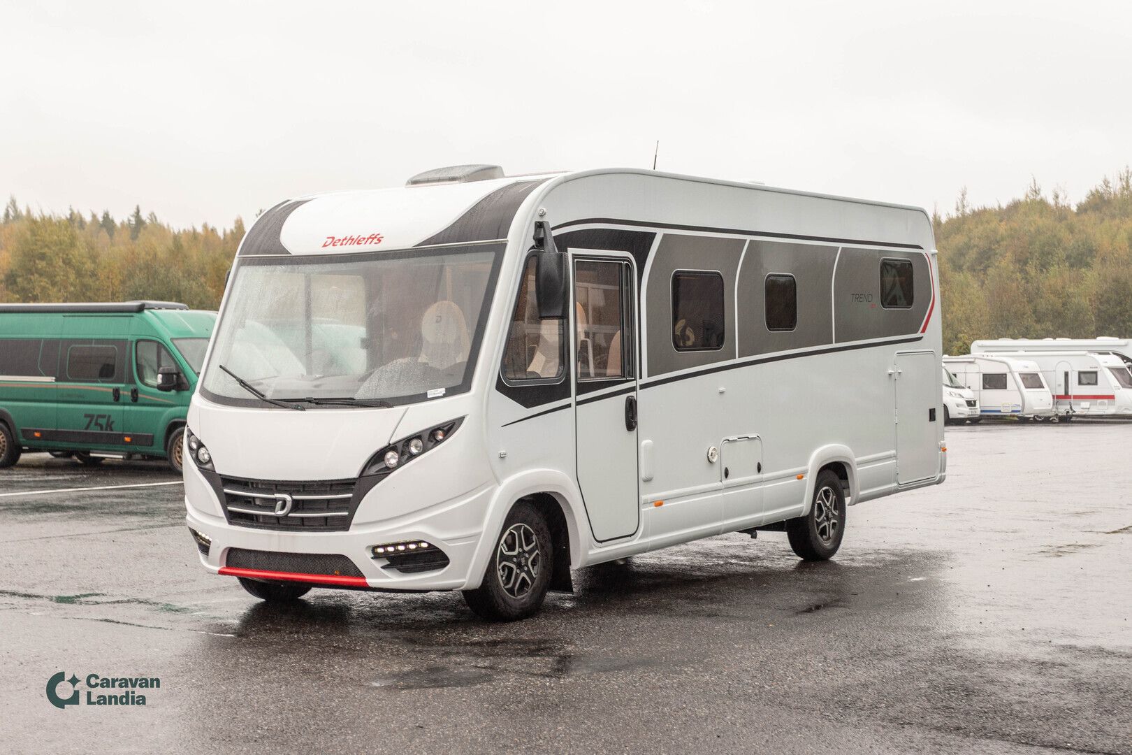 Dethleffs Trend I 7057 EB 2.2 Mjet 140hv **HETI TOIMITUKSEEN, ALDE, ERILLISVUOTEET, LASKUVUODE**, kuva 5