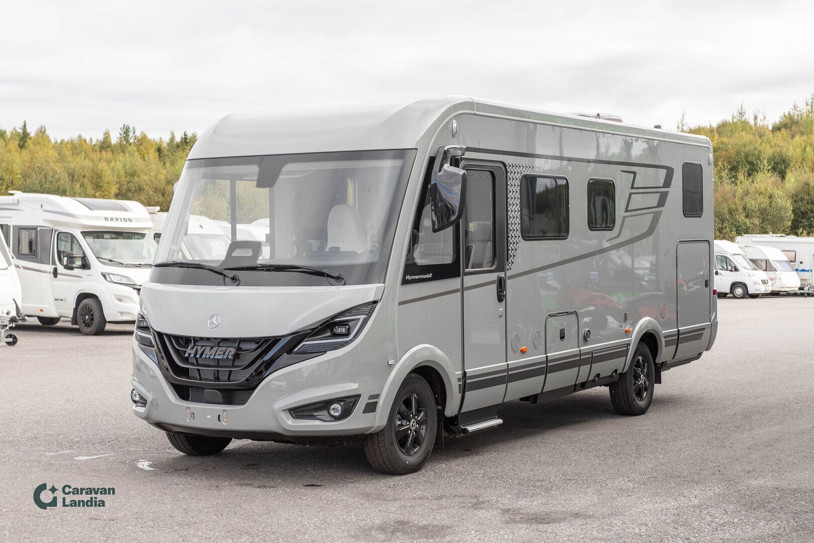 Hymer B-MC I 680 417 CDI 170hv ** HETI TOIMITUKSEEN, HUIPPUVARUSTELTU, TARMAC GREY ULKOVÄRI, ARKTIS PAKETTI, ALDE **, kuva 5