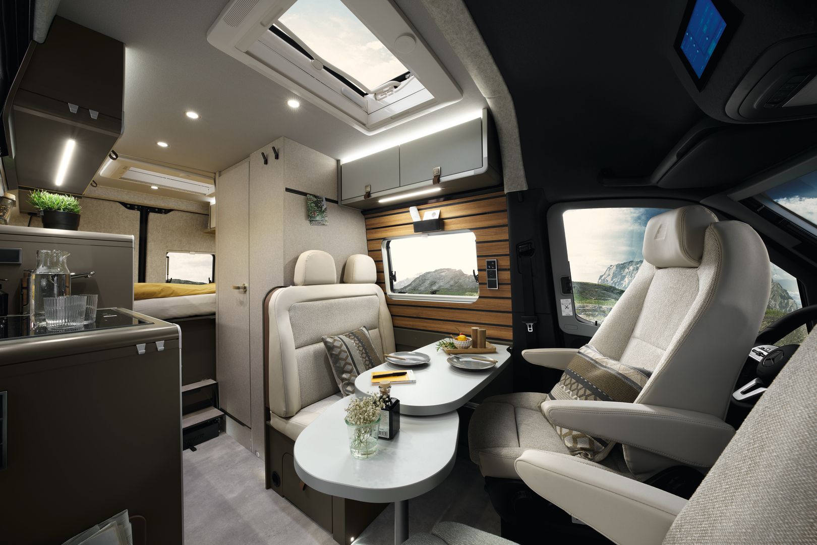 Hymer Grand Canyon S 600 419 CDI 190HV ** TULOSSA, TALVIPAKETT, NELIVETO, TRUMA DIESEL **, kuva 5