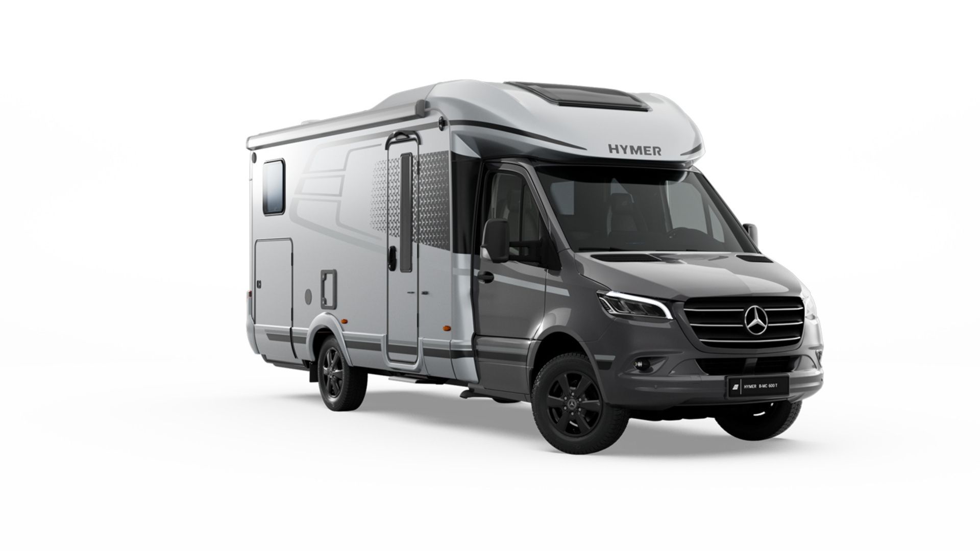Hymer B-MC T 600 417 CDI 170hv ** ERILLISVUOTEET, TARMAC GREY ULKOVÄRI, TRUMA-DIESEL **, kuva 1