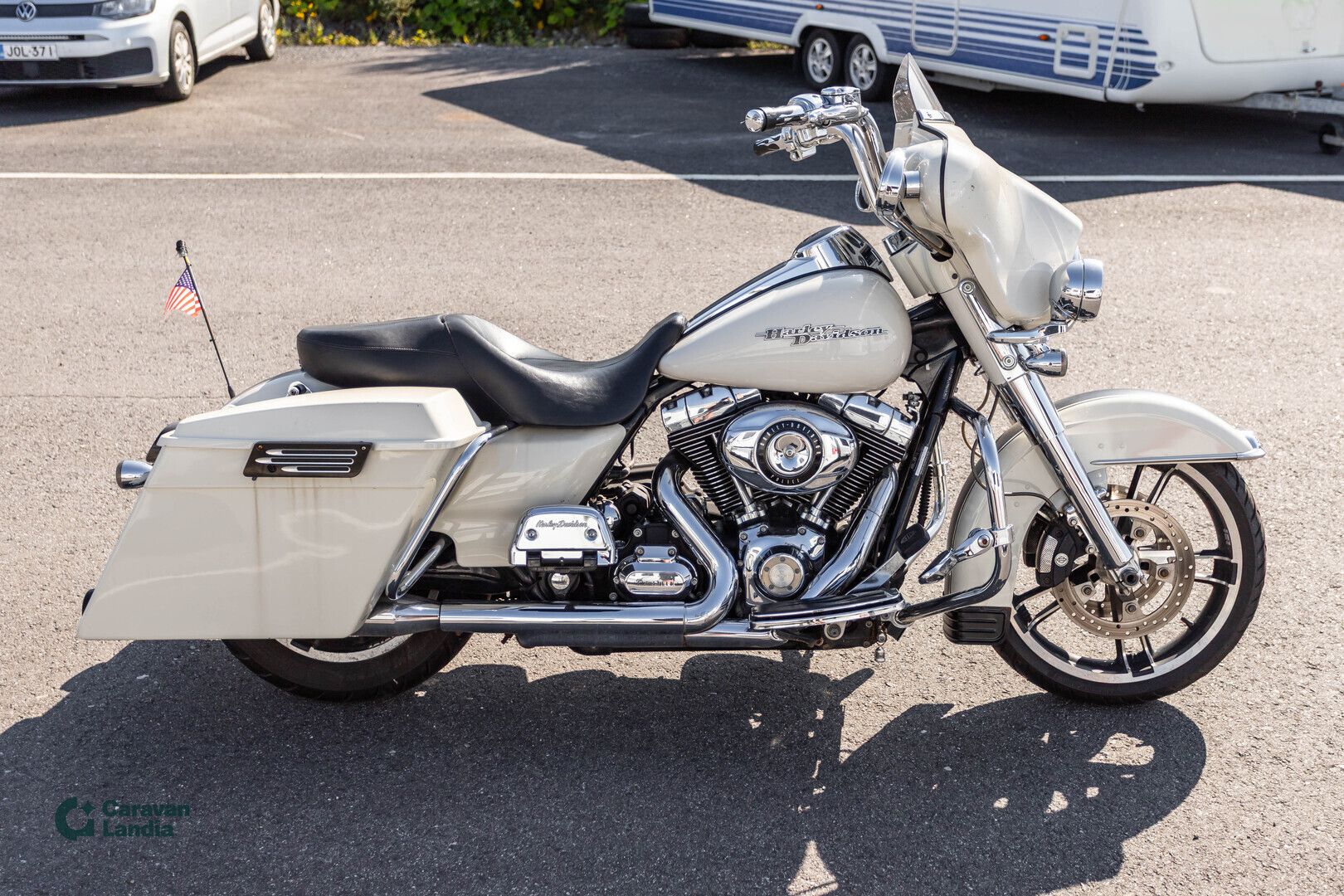 Harley-Davidson Electra Glide Classic Standard Police (FLHTP) ** Rinehart-putkisto / Tuulilasi / Sivulaukut **, kuva 3