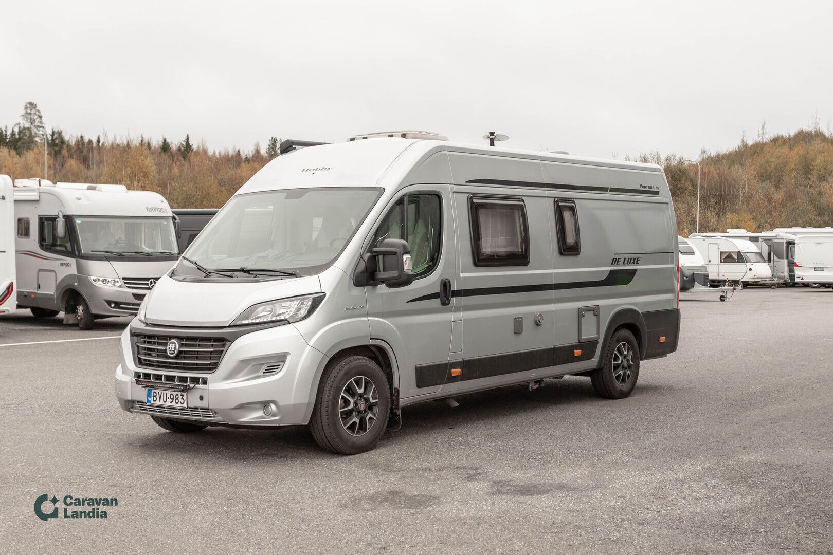 Hobby Vantana K65 ET 2.3 Mjet 130hv ** TRUMA, ERILLISVUOTEET, VETOKOUKKU **, kuva 5