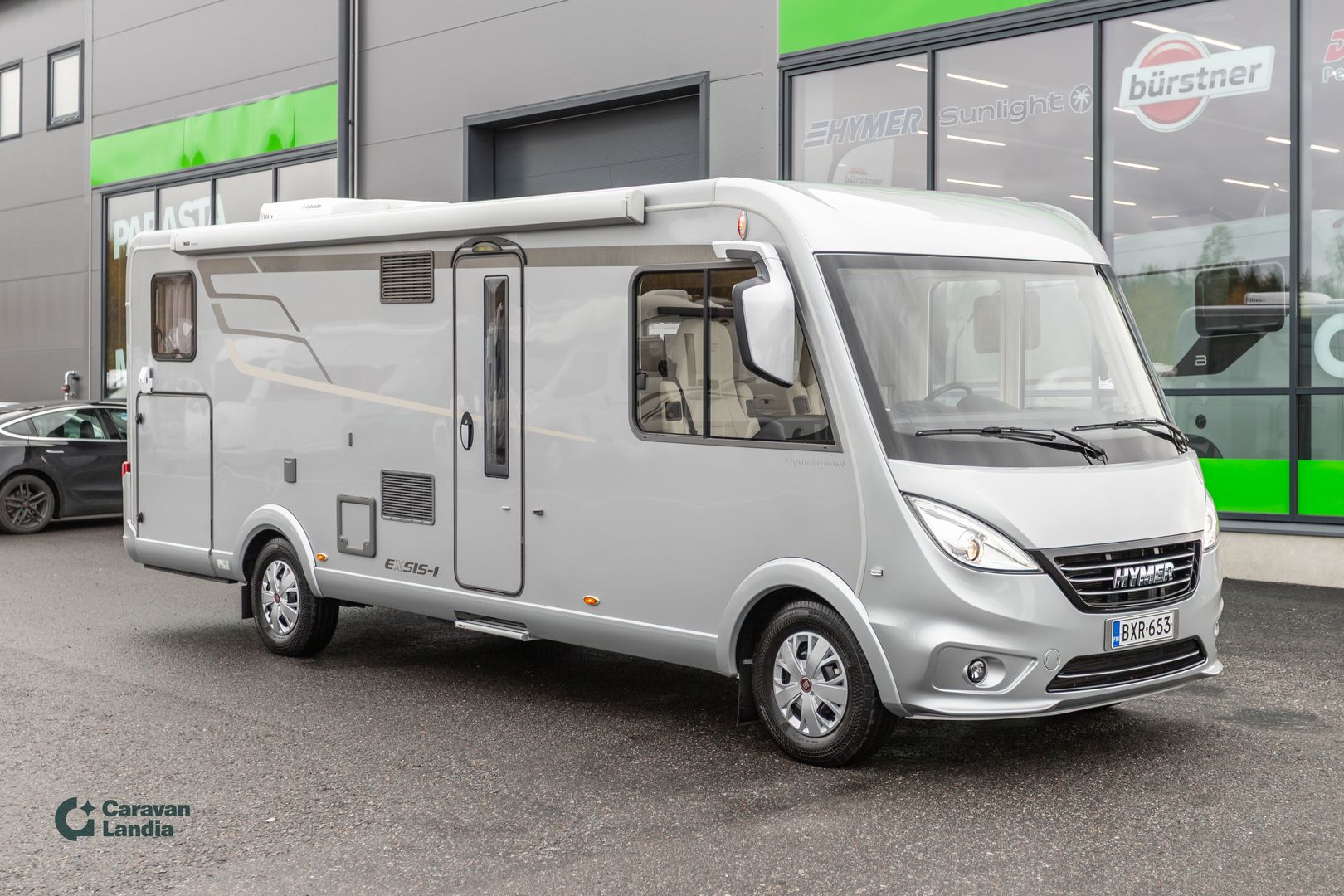Hymer Exsis-I 678 2.3 Mjet 130hv ** TRUMA, ERILLISVUOTEET, HUBBET-YLÄVUODE **, kuva 1