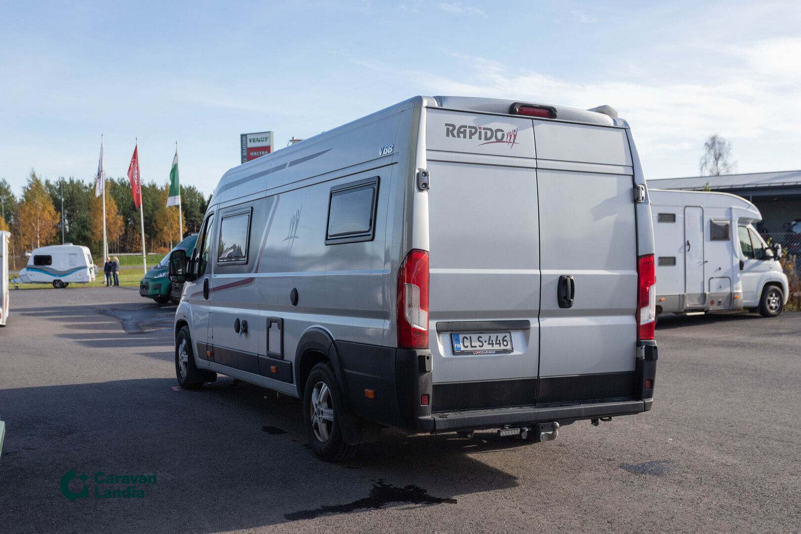 Rapido V 68 2.3 Mjet 150hv ** TODELLA LAADUKAS RETKIAUTO, VETOKOUKKU, AURINKOPANEELI, ERILLISVUOTEET **, kuva 4