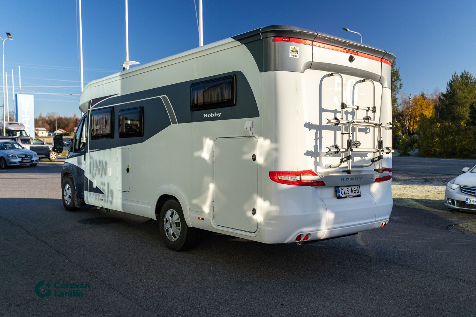 Hobby Optima Deluxe T70GE 2.3 Mjet 130hv ** TRUMA (KAASU/SÄHKÖ), ERILISVUOTEET, AURINKOPANEELI **, kuva 4