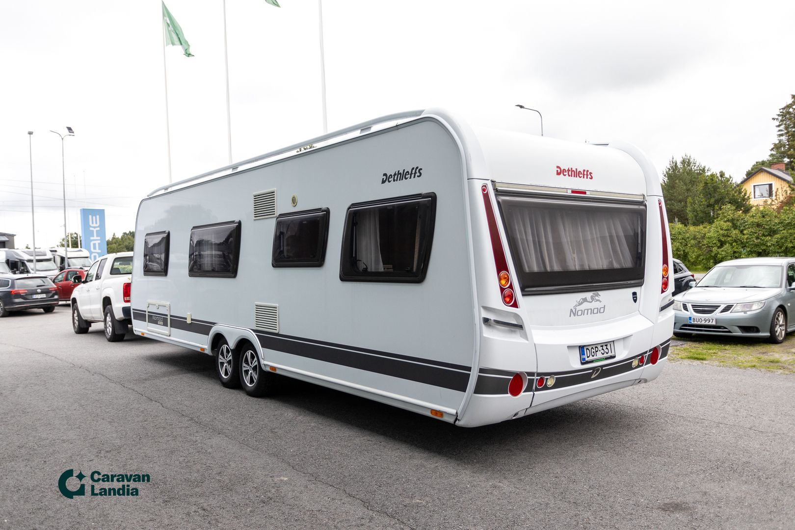 Dethleffs Nomad 730 FKR ** ALDE (KAASU/SÄHKÖ), 2-KERROSVUODE, AURINKOPANEELI **, kuva 4