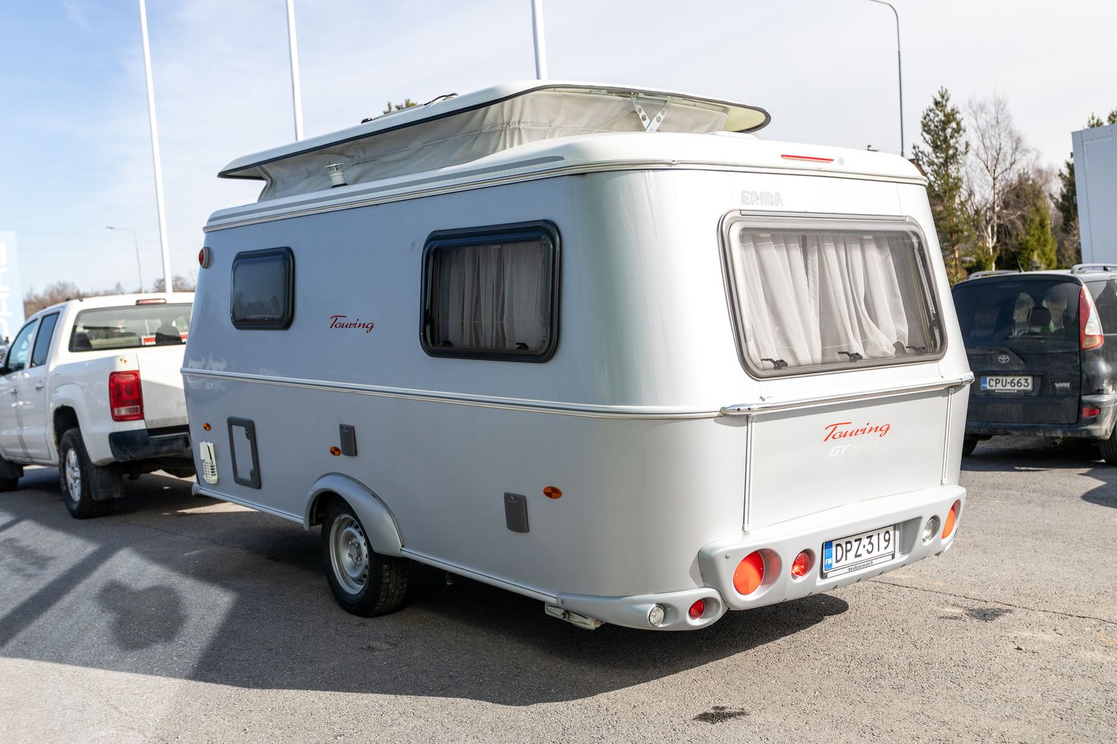 Eriba Troll GT 542 ** NOSTOKATTO, TRUMA (KAASU/SÄHKÖ, ERILLISVUOTEET **, kuva 4