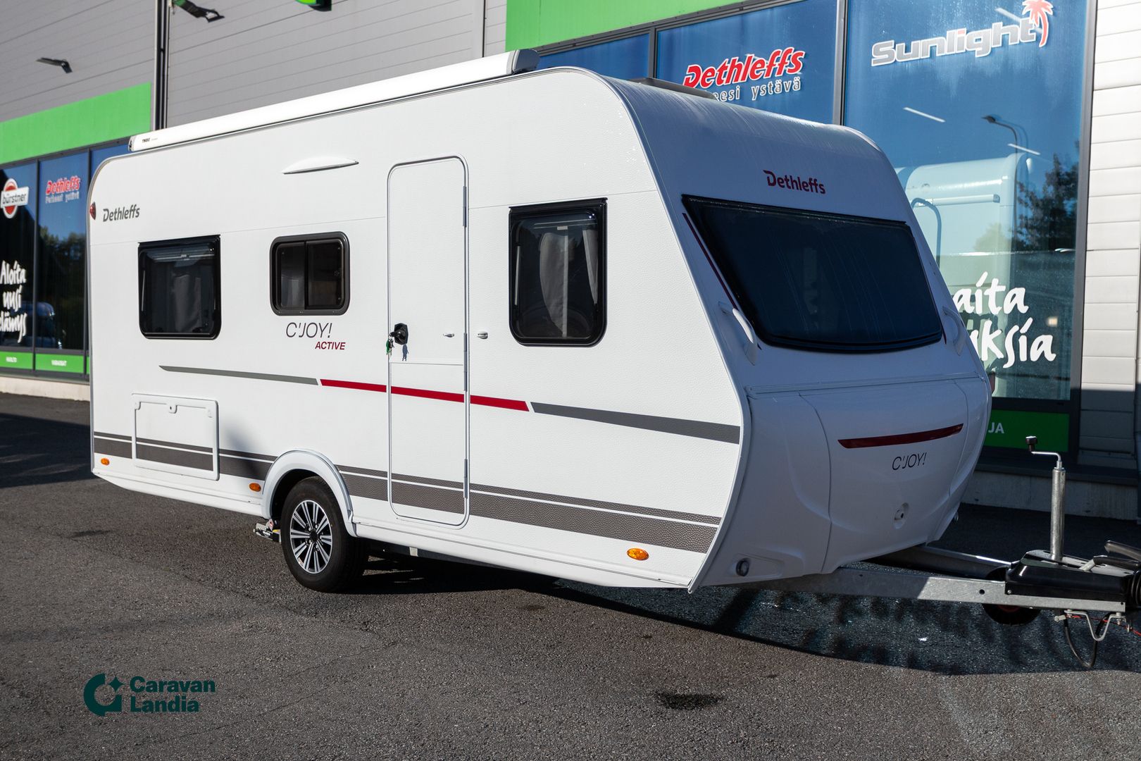 Dethleffs C'joy Active 460 LE ** ERILLISVUOTEET, MOVER, AURINKOPANEELI, INVERTTERI **, kuva 1