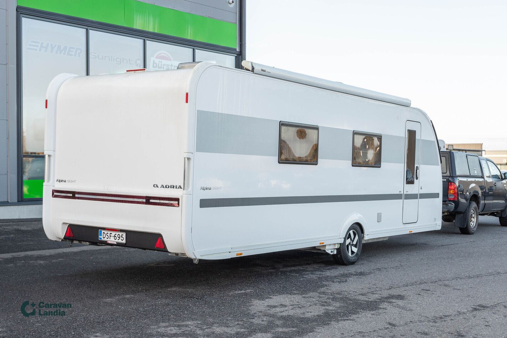 Adria Alpina 663 HT ** ALDE, SAAREKEVUODE, ILMASTOINTI, TAKA-WC **, kuva 3
