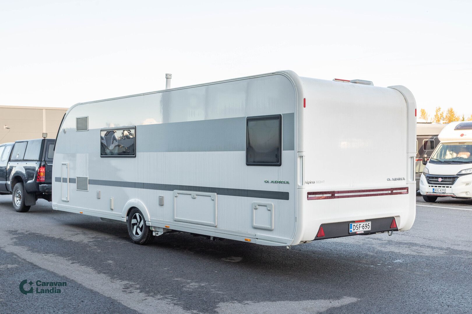 Adria Alpina 663 HT ** ALDE, SAAREKEVUODE, ILMASTOINTI, TAKA-WC **, kuva 4