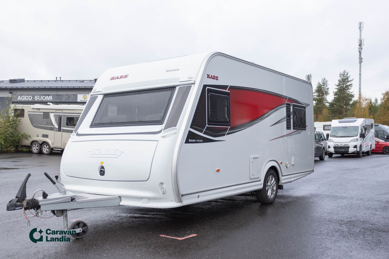 Kabe Estate 470 GLE ** KUIN UUSI, ALDE, NESTEKIERTOINEN LATTIALÄMMITYS **, kuva 5