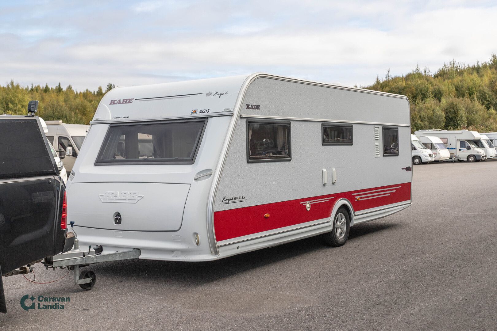 Kabe Royal 590 LXL KS ** ALDE, LATTIALÄMMITYS, PITKITTÄINEN-PARIVUODE **, kuva 5