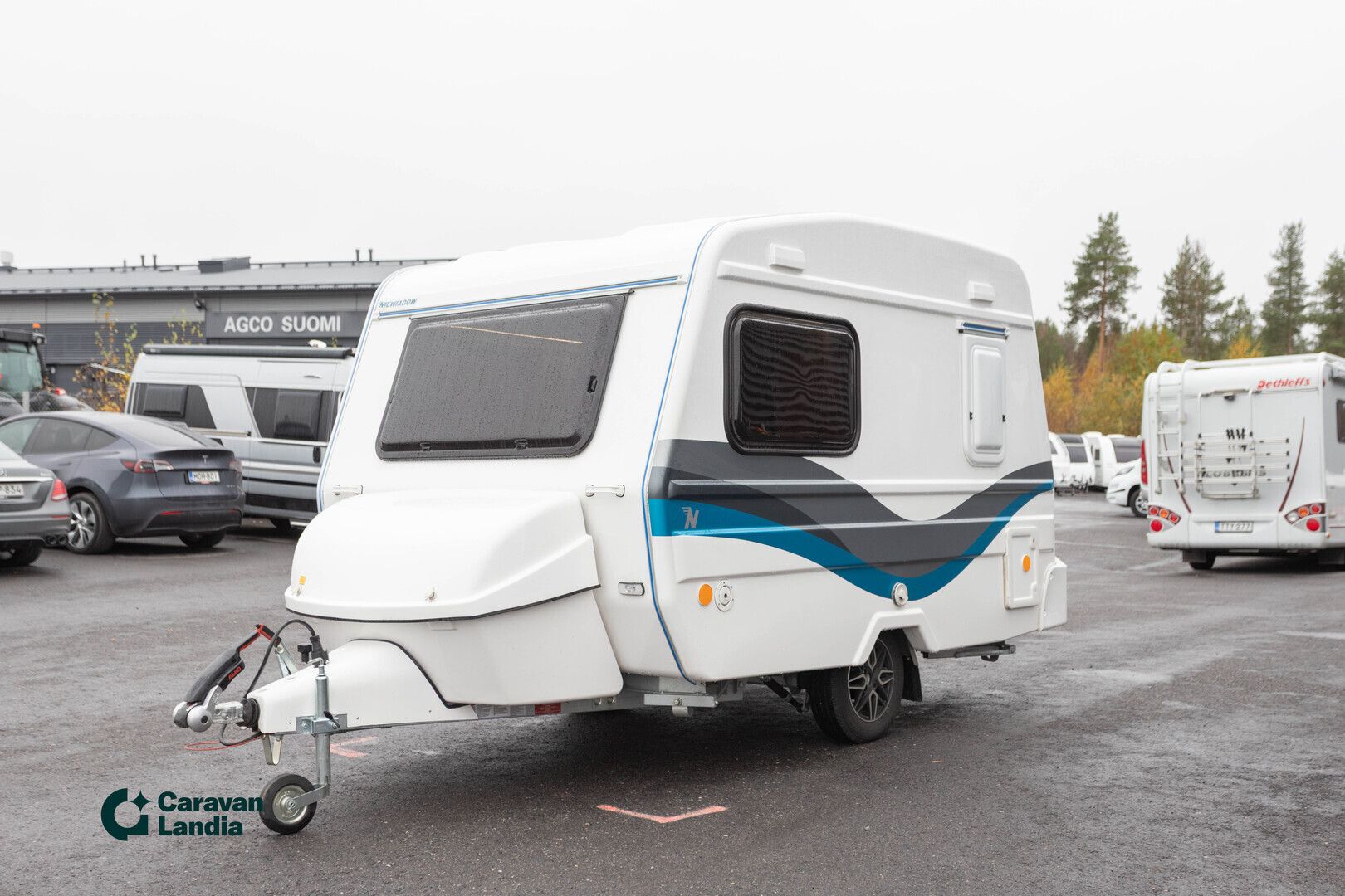 Poksi 126 NTL ** KUIN UUSI, TRUMA, PYÖRÄTELINE **, kuva 4