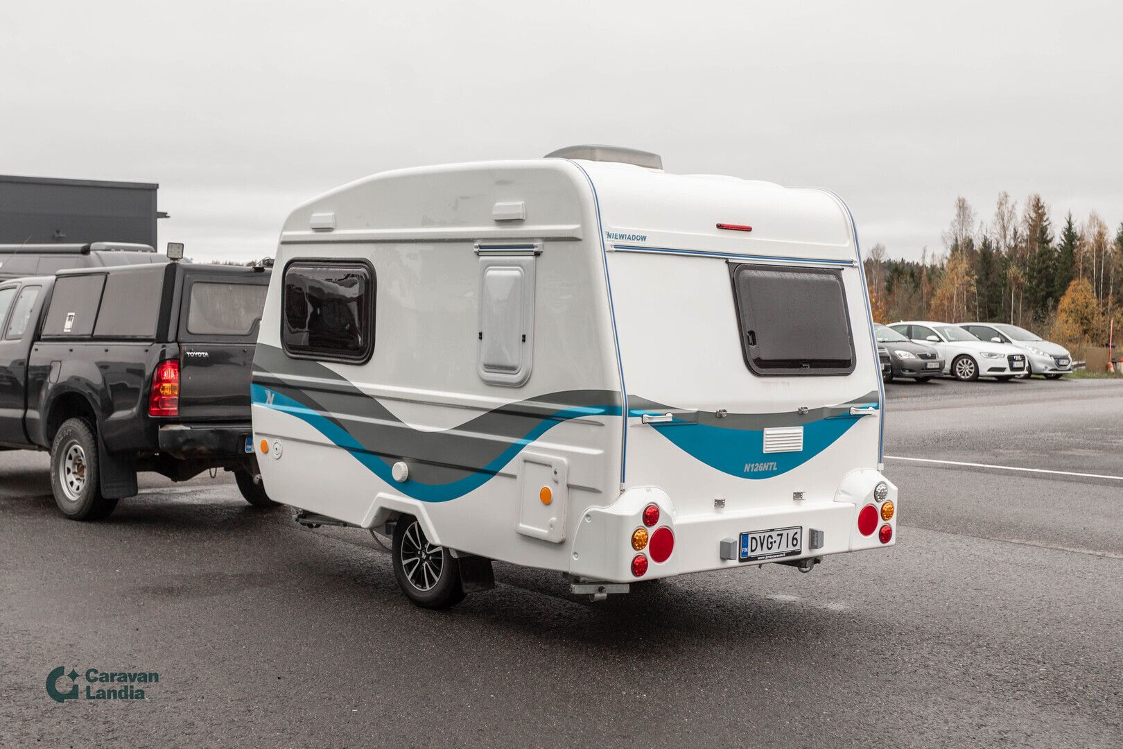 Poksi N 126 NTL ** TRUMA, ISO-PÖYTÄRYHMÄ, TAKAKEITTIÖ **, kuva 4
