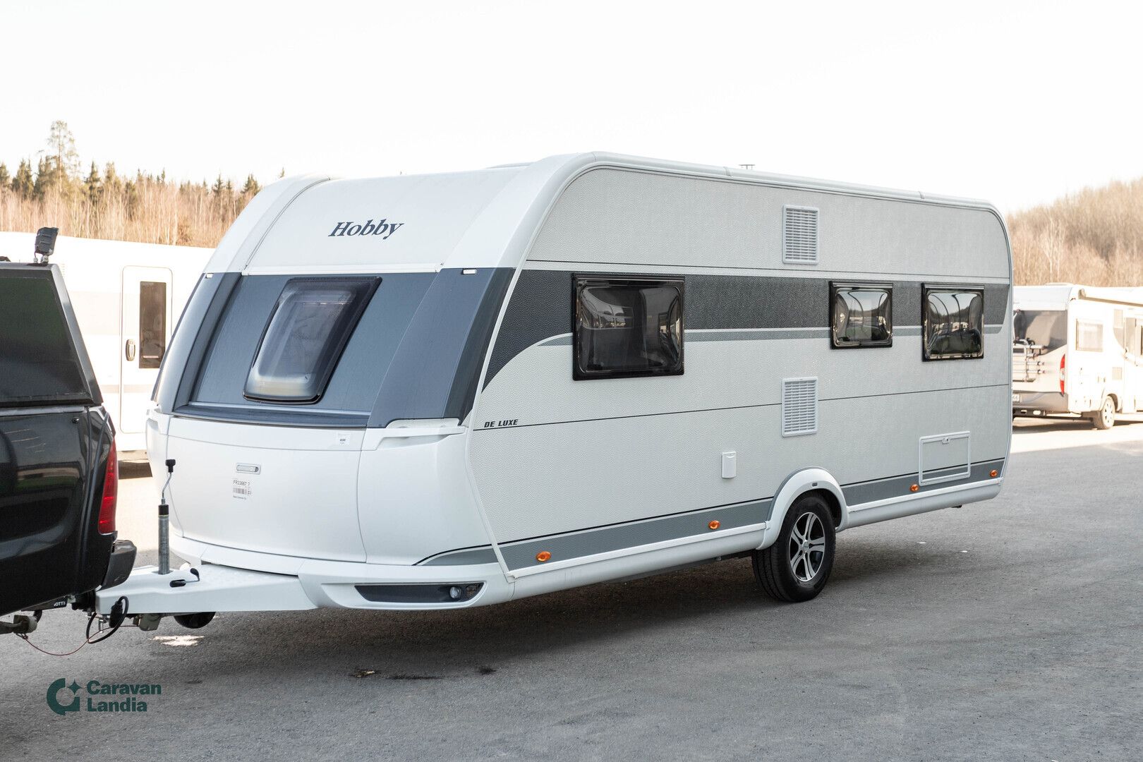 Hobby 515 UHK Deluxe ** TRUMA-SÄHKÖPATRUUNA, KERROSSÄNKY, 2X ISTUINRYHMÄ, HUBBET-YLÄVUODE **, kuva 5