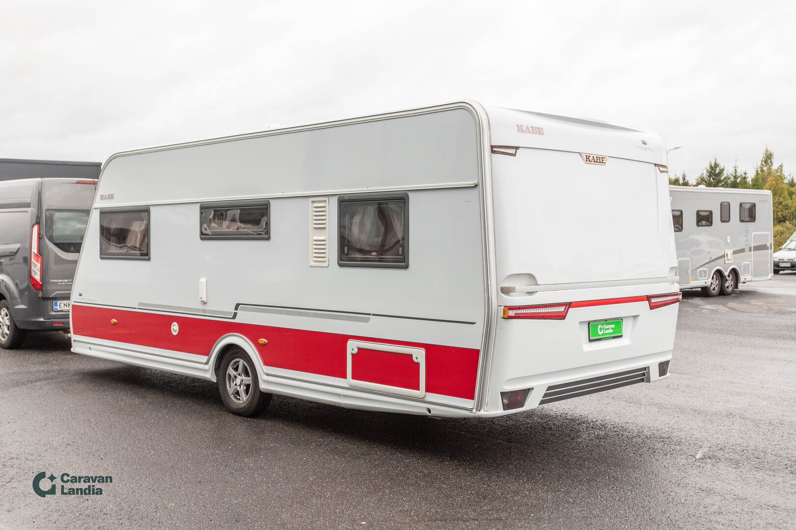 Kabe Royal 560 LXL ** ALDE, PITKITTÄINEN-PARIVUODE, LATTIALÄMMITYS **, kuva 4