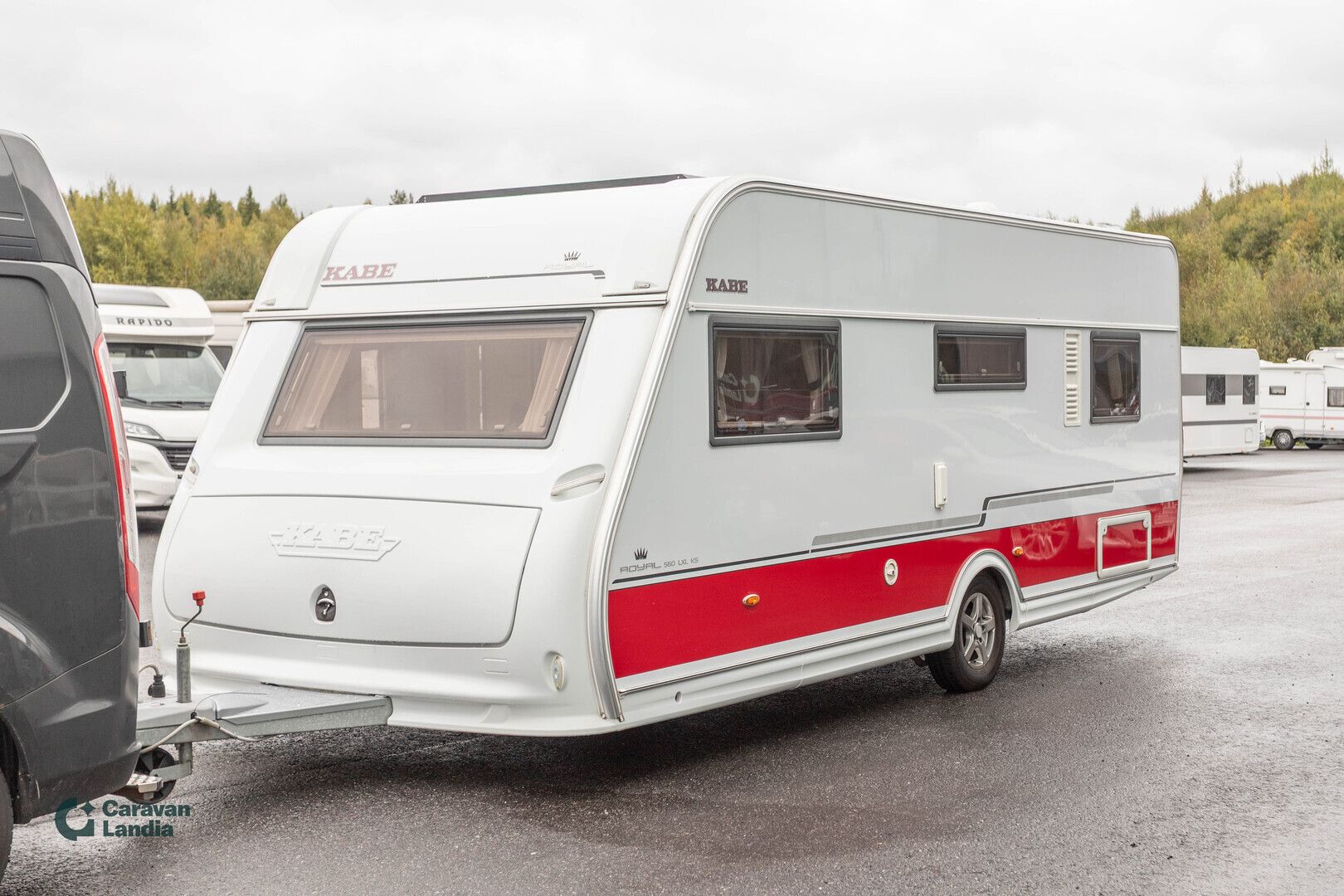 Kabe Royal 560 LXL ** ALDE, PITKITTÄINEN-PARIVUODE, LATTIALÄMMITYS **, kuva 5