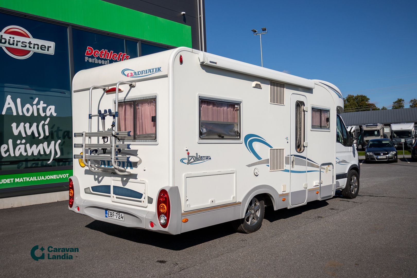 Adria Izola S687 SP 2.5 dCI 115hv ** TRUMA(KAASU/SÄHKÖ), PARIVUODE PITKITTÄIN, MARKIISI **, kuva 2