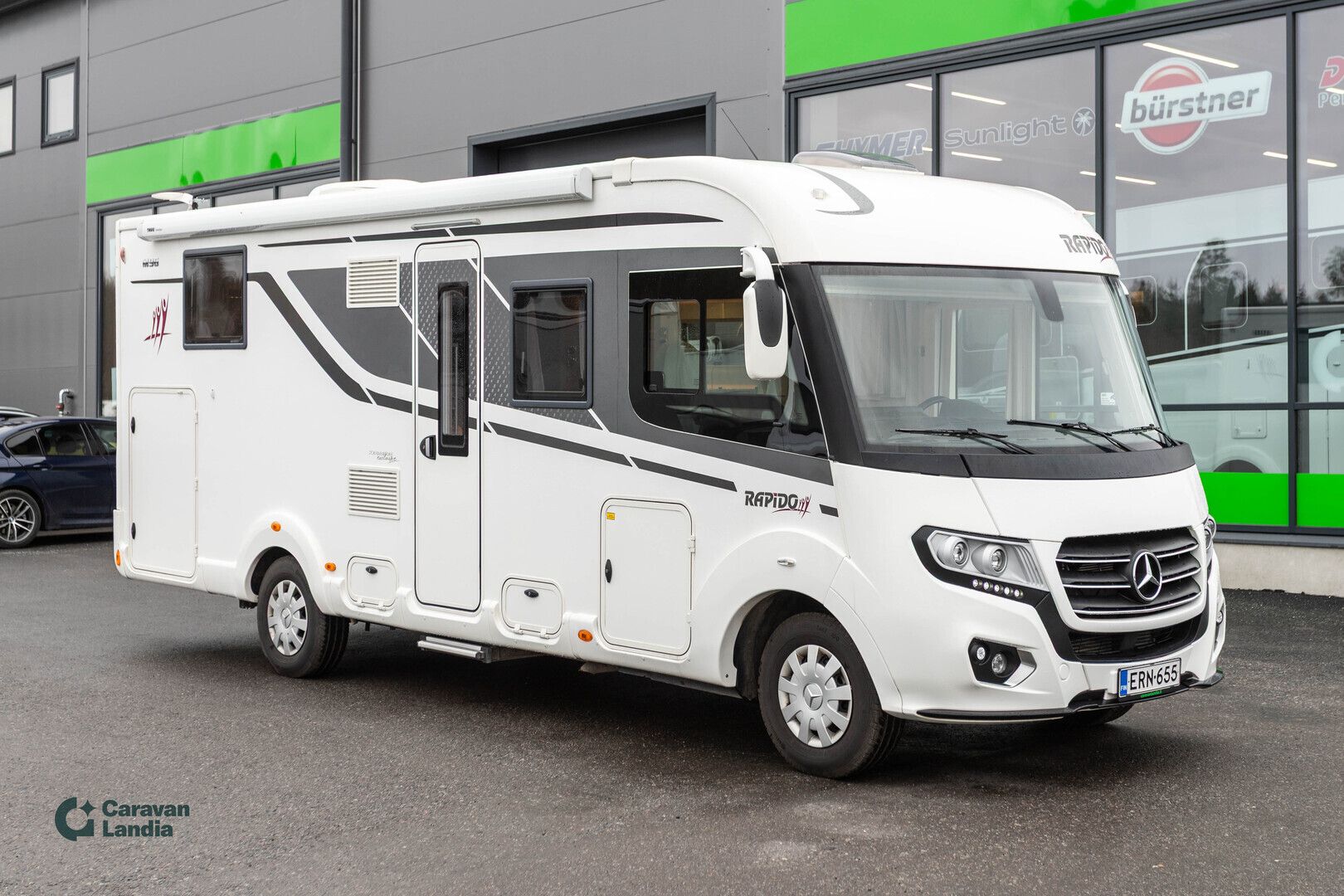 Rapido M96 414 CDI ** TRUMA-SÄHKÖPATRUUNA, SAAREKEVUODE, HUBBET-YLÄVUODE, 2X ILMASTOINTI **, kuva 1