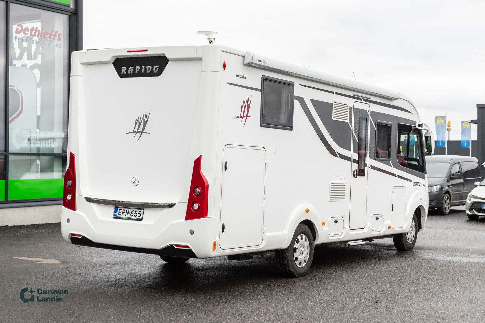 Rapido M96 414 CDI ** TRUMA-SÄHKÖPATRUUNA, SAAREKEVUODE, HUBBET-YLÄVUODE, 2X ILMASTOINTI **, kuva 3
