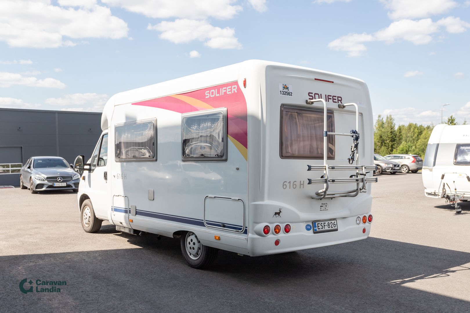Solifer 616 H 2.3 JTD 110hv ** TRUMA-SÄHKÖPATRUUNA, PITKITTÄINEN-PARIVUODE, MARKIISI **, kuva 4