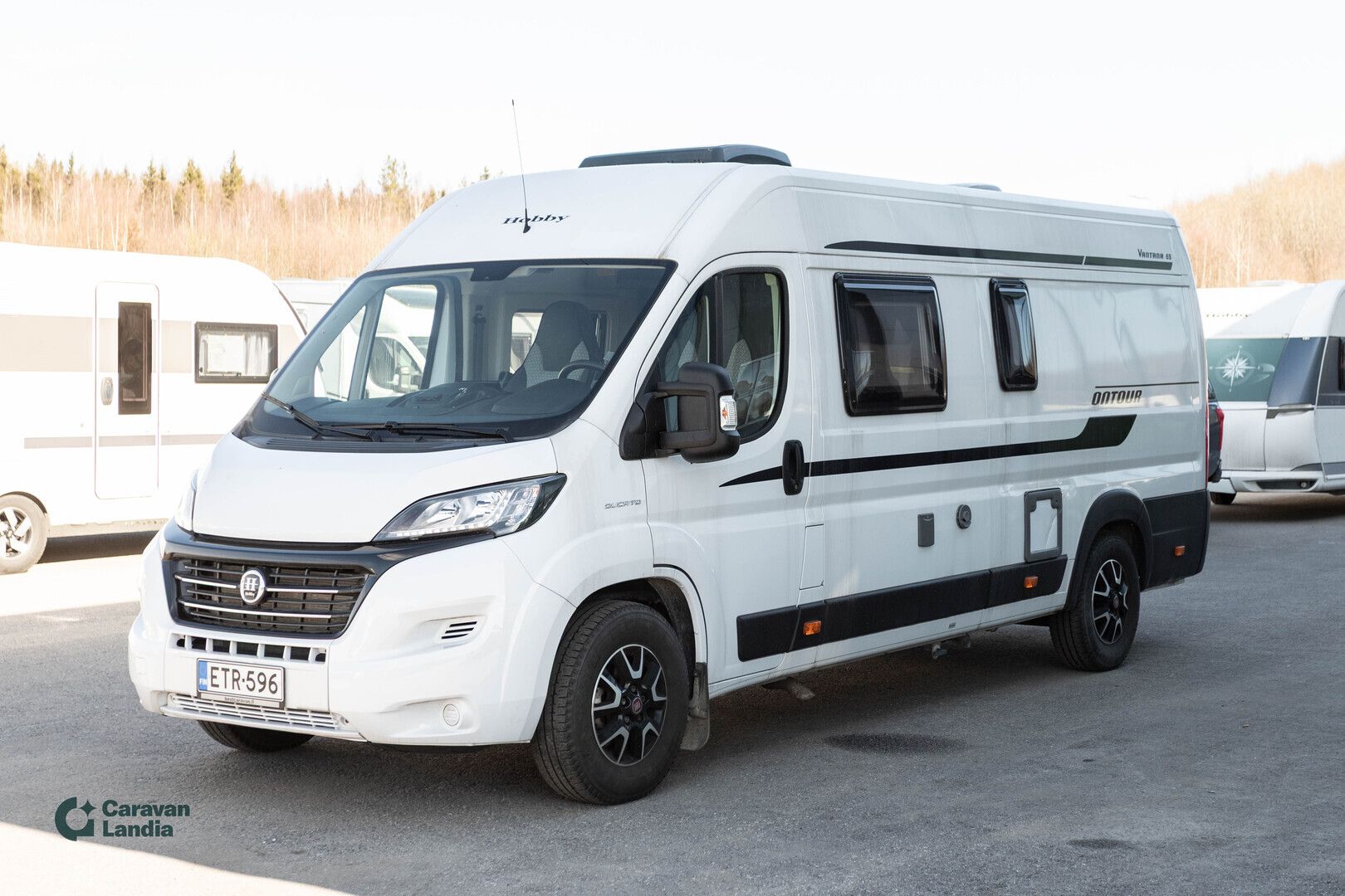 Hobby Vantana Ontour K65 ET 2.3 Mjet 120hv ** TRUMA-SÄHKÖPATRUUNA, PITKITTÄINEN-PARIVUODE, MULTIMEDIAKESKUS **, kuva 5