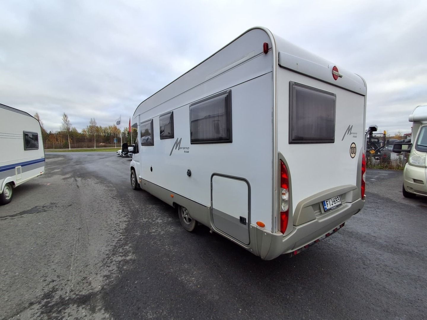 Burstner T640 MARANO 3.0 JTD 160hv **JUURI TULLUT, TRUMA,SÄHKÖPATRUUNA,PITKITTÄINEN PARIVUODE**, kuva 4