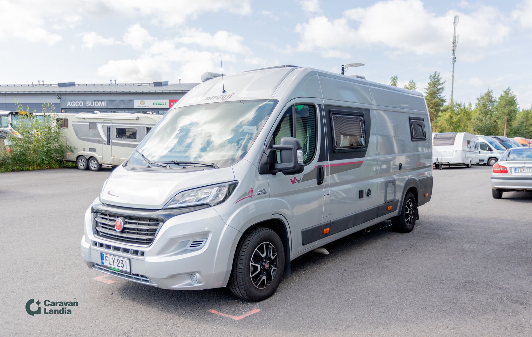 Rapido V 68 3.0 Mjet 177hv **ERILLISVUOTEET, AURINKOPANEELI, MARKIISI**, kuva 5
