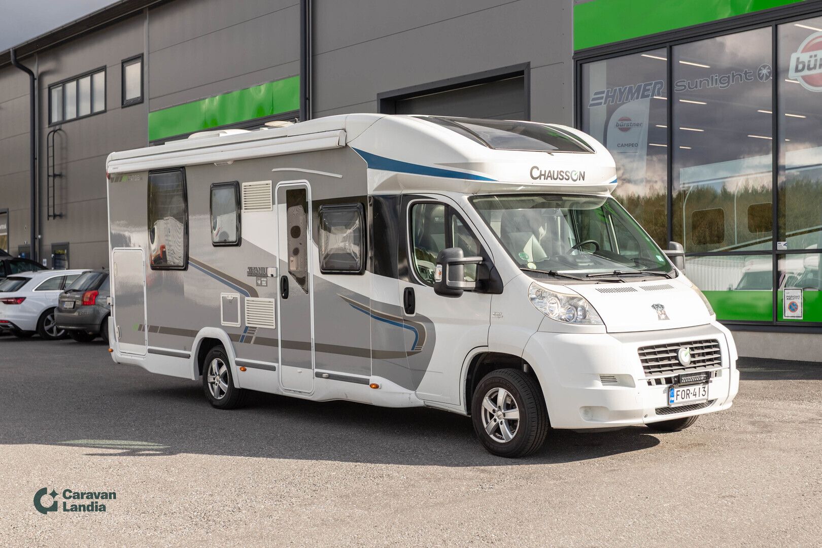 Chausson Titanium 728 2.3 Mjet 130hv ** DIESEL-TRUMA, SAAREKEVUODE, LASKUVUODE, ILMASTOINTI **, kuva 1