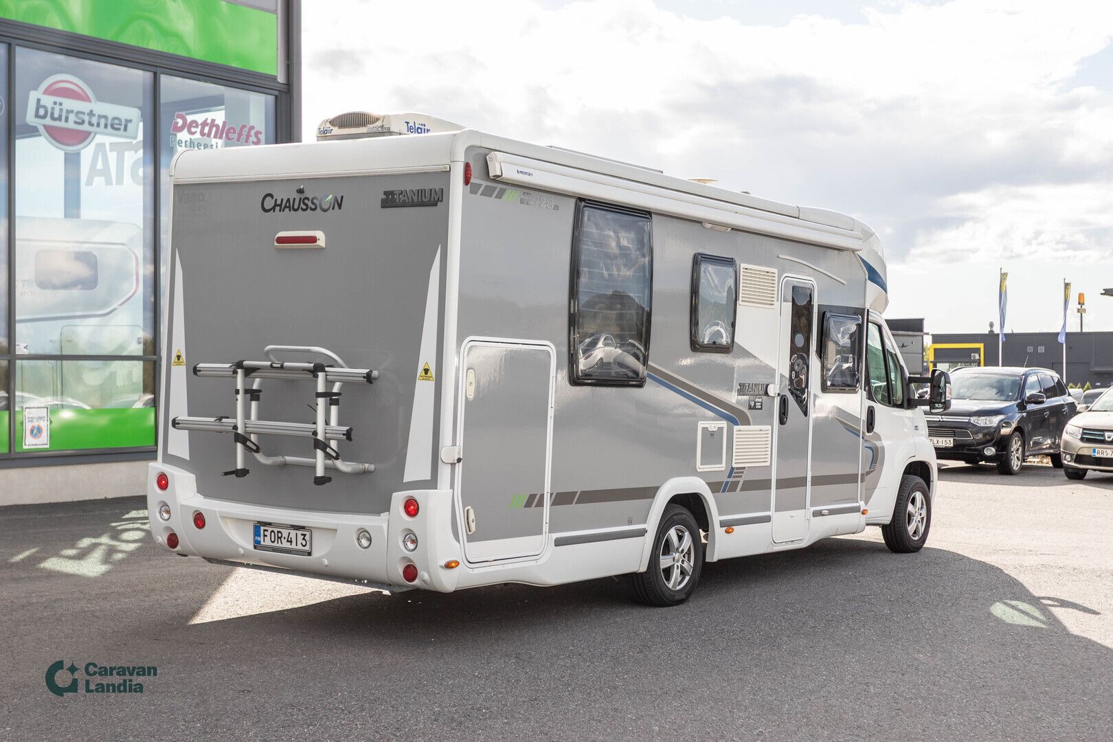 Chausson Titanium 728 2.3 Mjet 130hv ** DIESEL-TRUMA, SAAREKEVUODE, LASKUVUODE, ILMASTOINTI **, kuva 3