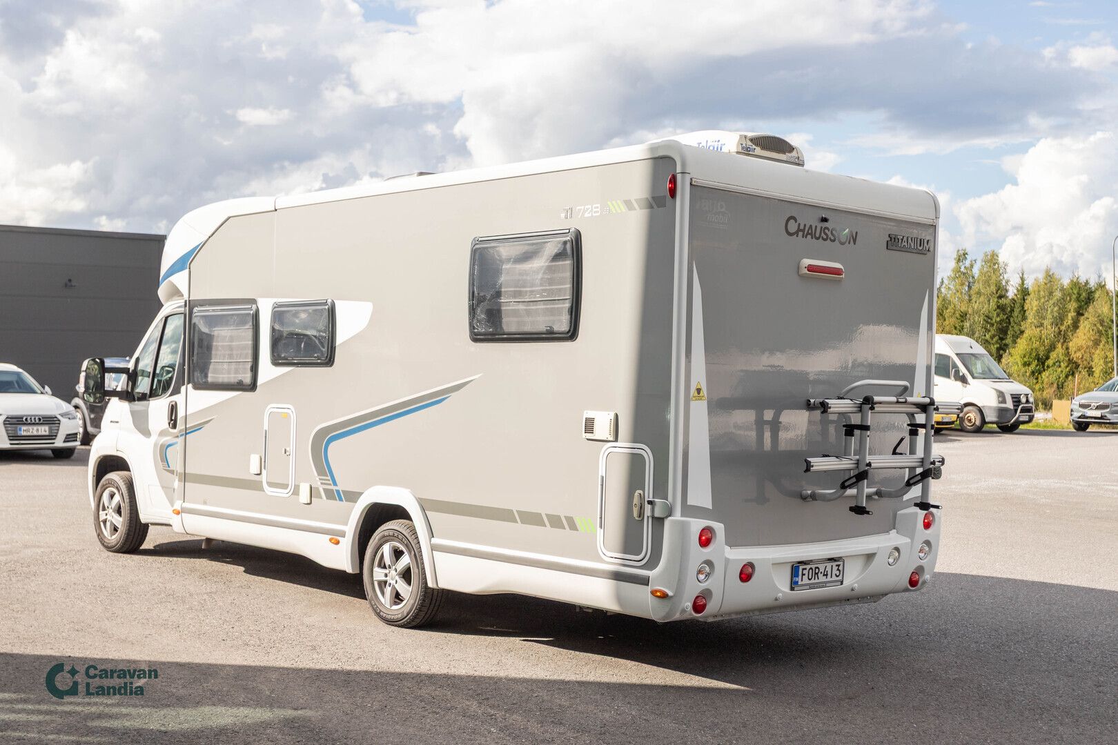 Chausson Titanium 728 2.3 Mjet 130hv ** DIESEL-TRUMA, SAAREKEVUODE, LASKUVUODE, ILMASTOINTI **, kuva 4